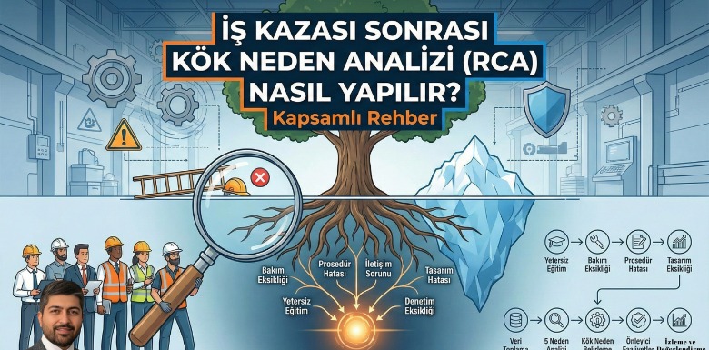 İş Kazası Sonrası Kök Neden Analizi (RCA) Nasıl Yapılır?