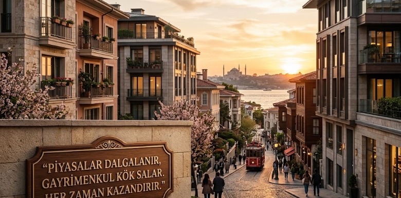 Finans Ekranları Dalgalanır, Gayrimenkul Kök Salar