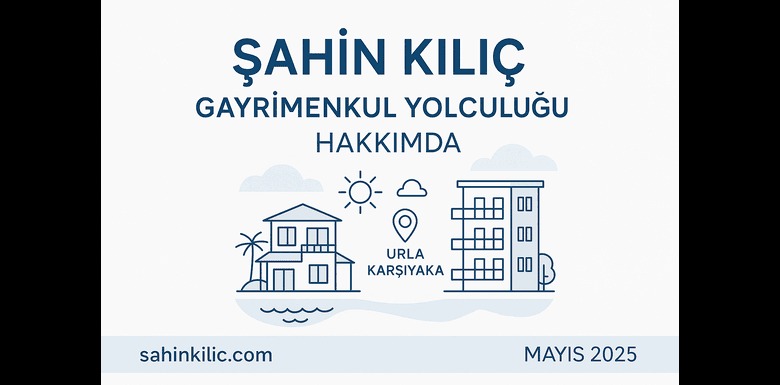 Şahin Kılıç Kimdir? – 10 Yıllık Tecrübeyle İzmir’de Gayrimenkul Danışmanlığ