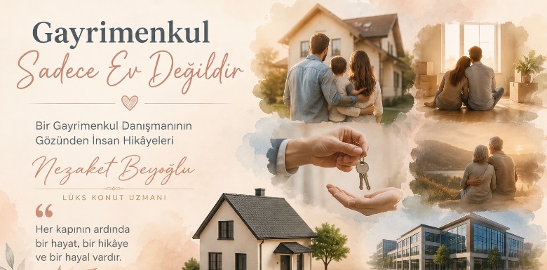 Gayrimenkul Sadece Ev Değildir: Bir Gayrimenkul Danışmanının Gözünden İnsan