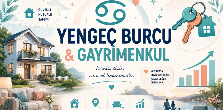 ♋ YENGEÇ BURCU & GAYRİMENKUL