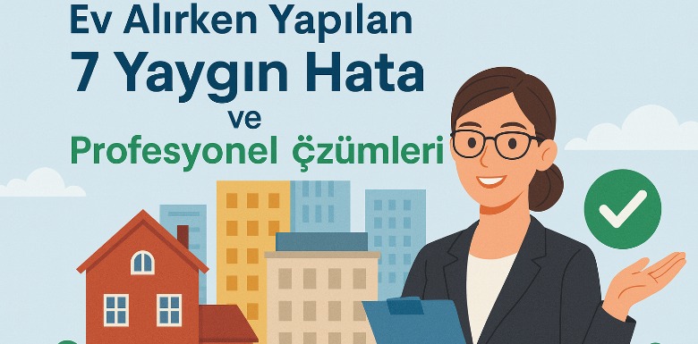 ? Ev Alırken Yapılan 7 Yaygın Hata ve Profesyonel Çözümleri