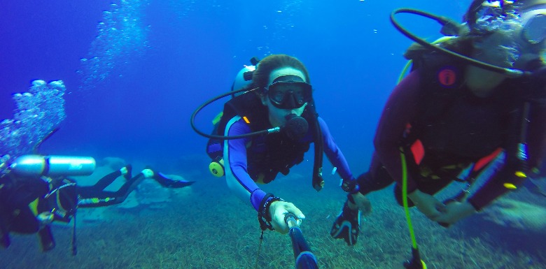 Karaburun'da Dalış Turizmi