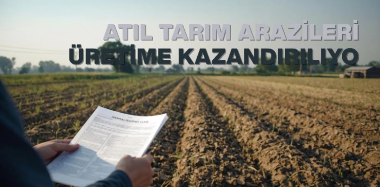 Atıl Tarım Arazileri Üretime Kazandırılıyor: Sezonluk Kiralama Başlıyor
