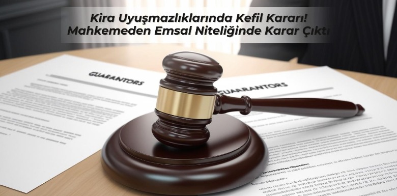 Kira Uyuşmazlıklarında Kefil Kararı! Mahkemeden Emsal Niteliğinde Karar Çık