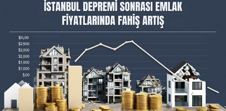 İstanbul Depremi Sonrası Emlak Fiyatlarında Fahiş Artış
