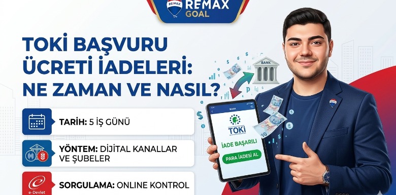TOKİ BAŞVURU ÜCRETİ AİDELERİ BAŞLADI TOKİ İADE SÜRECİ NASIL OLUYOR