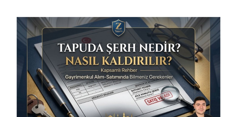 Tapuda Şerh Nedir? Gayrimenkul Alım-Satımında Bilmeniz Gerekenler