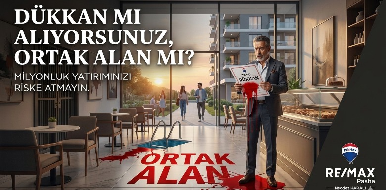 Dükkan Mı Alıyorsunuz Ortak Alan Mı? Yatırımınızı Riske Atmayın