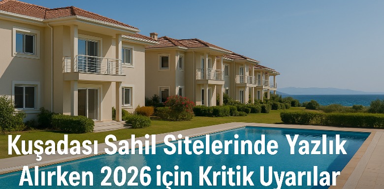 2026 Öncesi Kuşadası Sahil Sitelerinde Yazlık Alacaklara Önemli Uyarılar