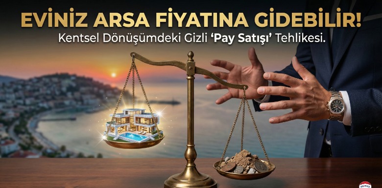 Eviniz Arsa Fiyatına Satılmasın! Kentsel Dönüşümde İmza Riski