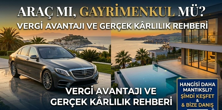 Araç Mı Gayrimenkul Mü? Yıl Sonu Vergi Rehberi - Necdet KARALI