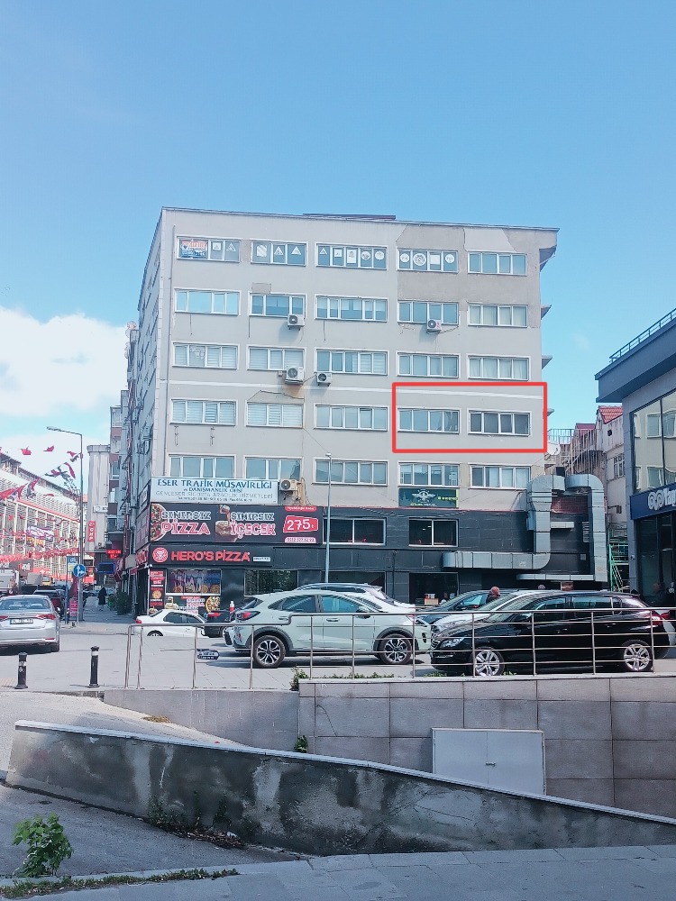KİRALIK TEMİZ OFİS, 1+1, NUMUNEBAĞI CAD.DE ASANSÖRLÜ İŞHANI