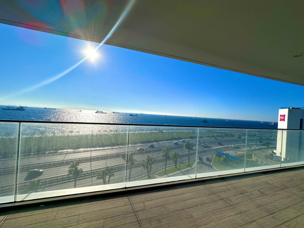 YEDI MAVI 4.5+1 FULL DENIZ MANZARALI KAPTAN KÖŞKÜ LÜKS DAIRE 