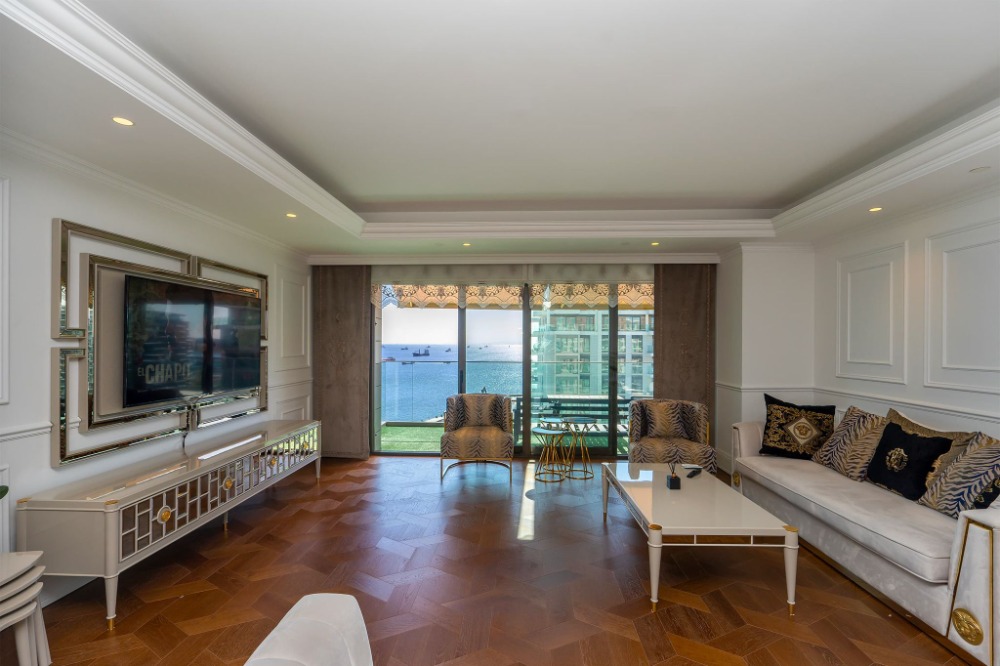 Büyükyalı Fişekhane’de Kiralık 3.5+1 – Deniz ve Havuz Manzaralı