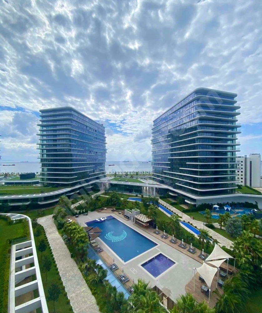 Yedi Mavi’de Satılık 1+1 Deniz Manzaralı Daire | 88 m² Büyük Balkonlu Lüks Rezidans – Zeytinburnu