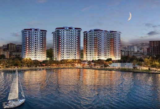 Prestijli Sitede Full Deniz Manzaralı, Merkezi Konumda Özel Daire