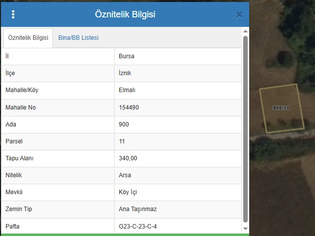 İZNİK ELMALI’DA VİLLA İMARLI 340M2 FIRSAT ARSA!