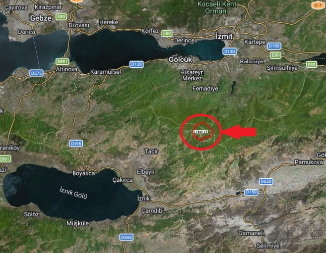 🌄 BURSA İZNİK KIRINTI KÖYÜ’NDE VADİ MANZARALI 760 m² İMARLI ARSA