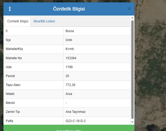 🌄 BURSA İZNİK KIRINTI KÖYÜ’NDE VADİ MANZARALI 772 m² İMARLI ARSA