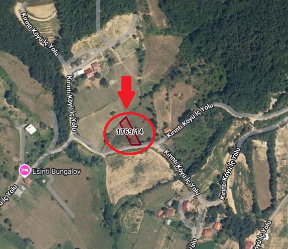 🌄 BURSA İZNİK KIRINTI KÖYÜ’NDE VADİ MANZARALI 760 m² İMARLI ARSA
