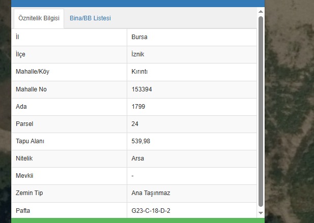 🌄 BURSA İZNİK KIRINTI KÖYÜ’NDE VADİ MANZARALI 539 m² İMARLI ARSA