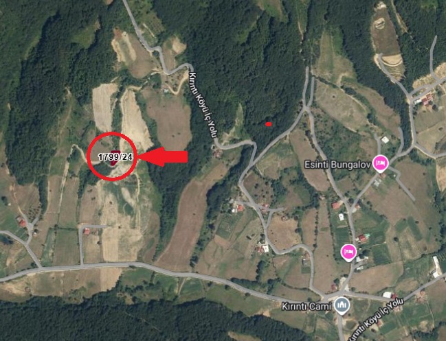 🌄 BURSA İZNİK KIRINTI KÖYÜ’NDE VADİ MANZARALI 539 m² İMARLI ARSA