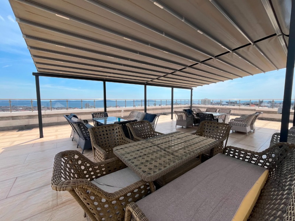 ÇINAR GOLD SİTESİNDE FULL EŞYALI DENİZ MANZARALI KİRALIK DAİRE