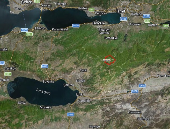 🌄 BURSA İZNİK KIRINTI KÖYÜ’NDE VADİ MANZARALI 498 m² İMARLI ARSA