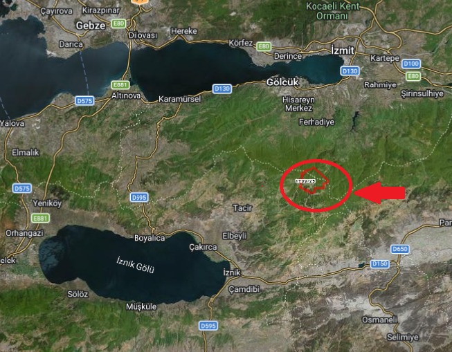 🌄 BURSA İZNİK KIRINTI KÖYÜ’NDE VADİ MANZARALI 772 m² İMARLI ARSA