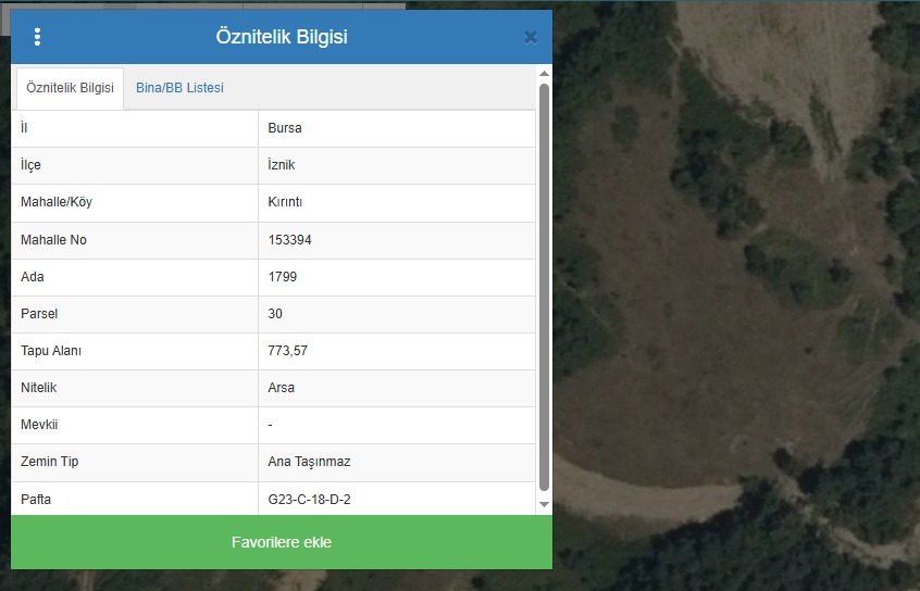 🌄 BURSA İZNİK KIRINTI KÖYÜ’NDE VADİ MANZARALI 773 m² İMARLI ARSA