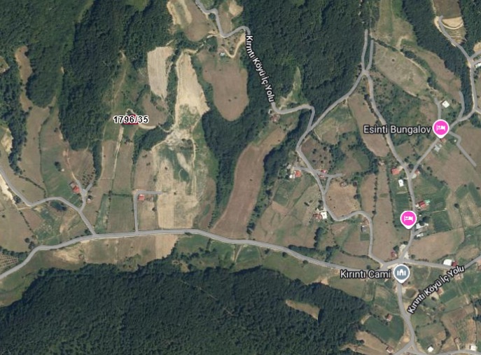 🌄 BURSA İZNİK KIRINTI KÖYÜ’NDE VADİ MANZARALI 498 m² İMARLI ARSA