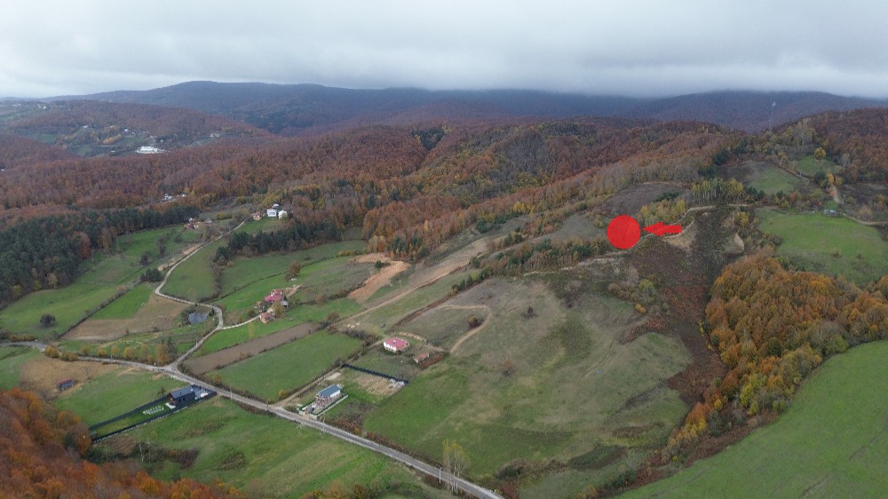 🌄 BURSA İZNİK KIRINTI KÖYÜ’NDE VADİ MANZARALI 539 m² İMARLI ARSA