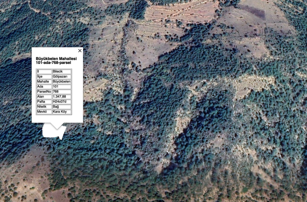 Bilecik Gölpazarı Büyükbelen Köyünde Yatırımlık Fırsat Arazi!!!!