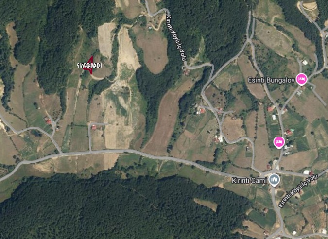 🌄 BURSA İZNİK KIRINTI KÖYÜ’NDE VADİ MANZARALI 773 m² İMARLI ARSA