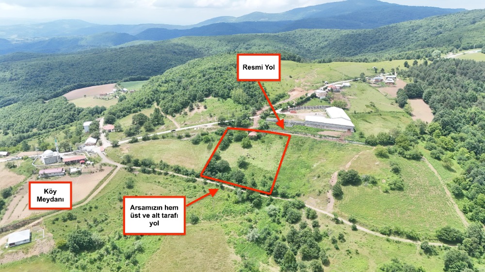 İZNİK HACIOSMAN KÖY İÇİNDE 5.207m2 ARSA